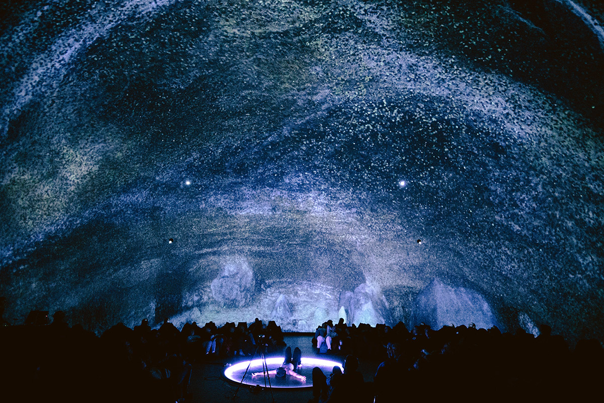 S.A.T. – Cloud Bodies Premiere – 23-01-31 – web4 Cloud Bodies, a performance created at Society of Arts and Technology, Montreal, by Allison Moore